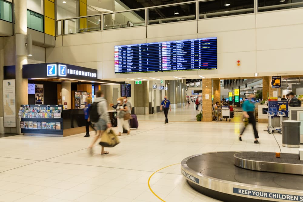 Buying SIM Card at Perth Airport - Information Desk