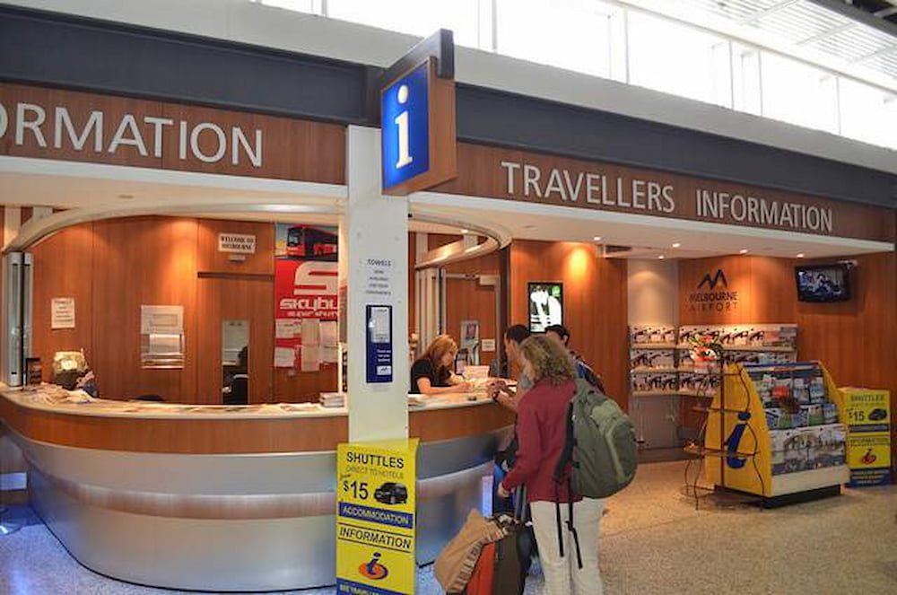 Getting SIM Card at Melbourne Airport - Information Desk