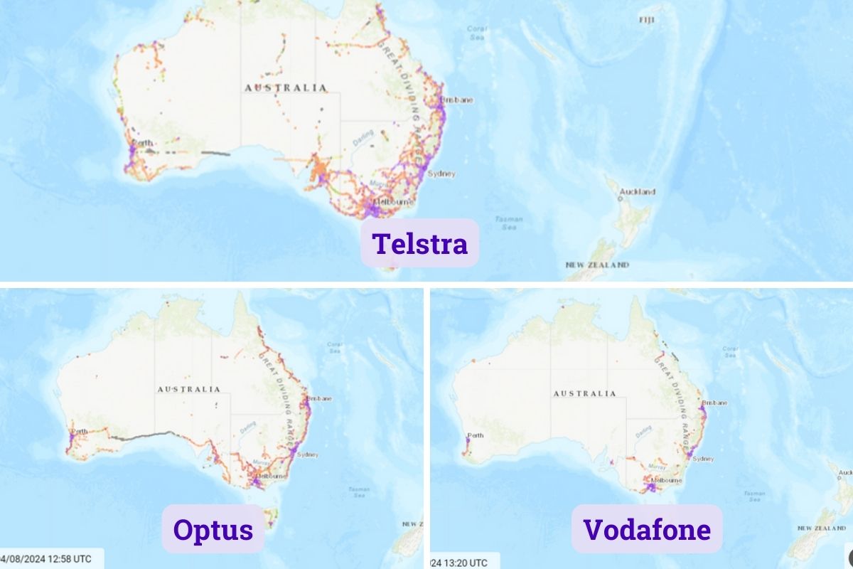 Australia Mobile Internet Coverage